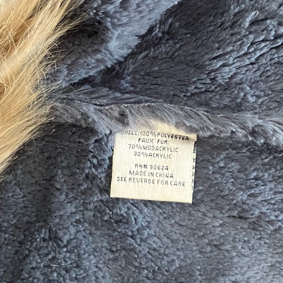 Tasha Polizzi Y2K Penny Lane Suede Faux Fur Luxe Sleeveless Vest Turquoise Teal - Picture 13 of 16